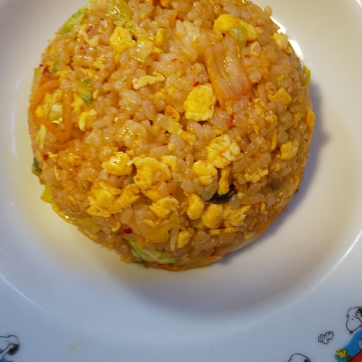 簡単!キムチチャーハン